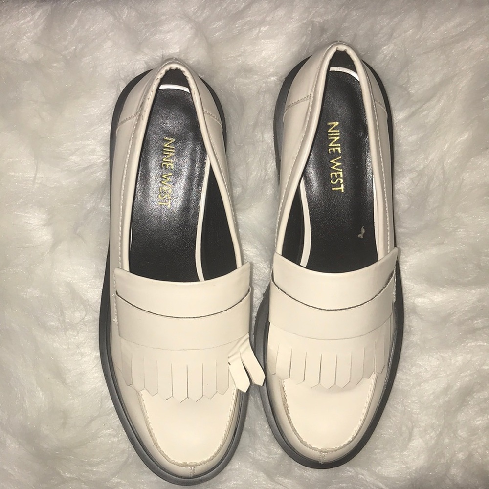 Never worn loafers from Nine West.